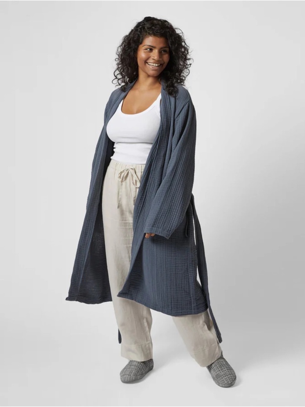 Parachute Cloud Cotton Robe - Picture 2 of 6
